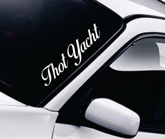 Thot Yacht Sticker
