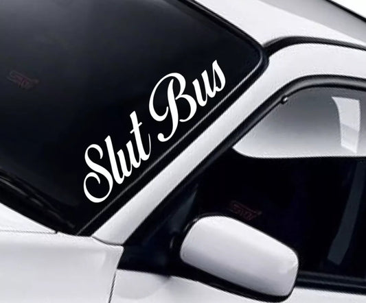 Slut Bus Sticker